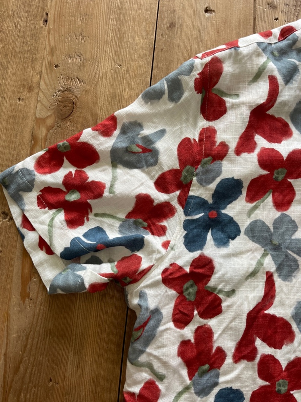 Wax London Floral Short Sleeve Button Shirt - Picture 3 of 7